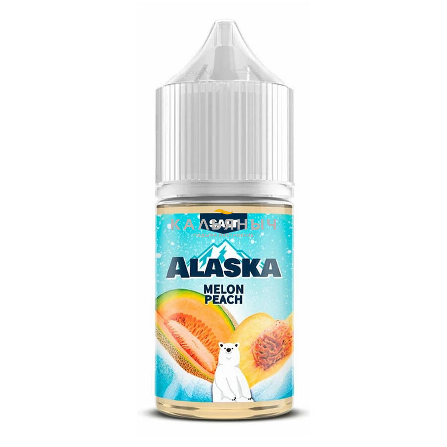 Жидкость ALASKA Salt - Melon Peach (Дыня Персик) - Кальяныч.рф  Интернет-магазин электронных сигарет и кальянов